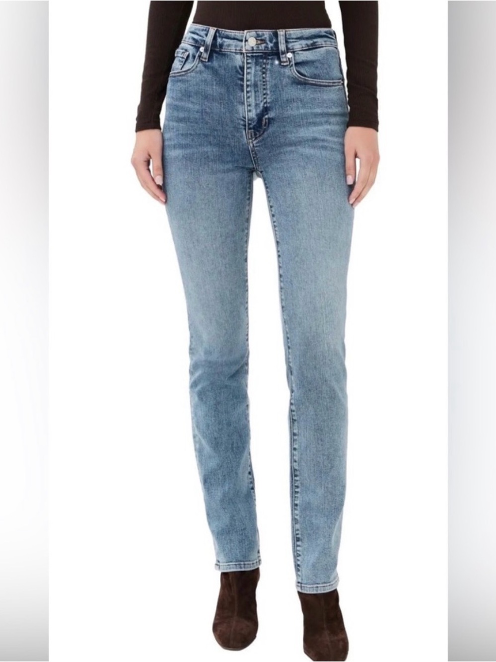 NWT FRAME Denim The Pencil Jeans in Crave, Size 28